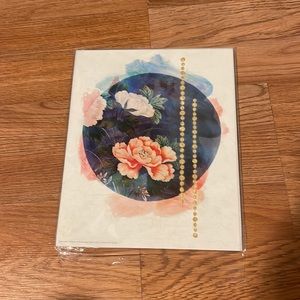 NWT Ikea Floral Wall Art - BILD